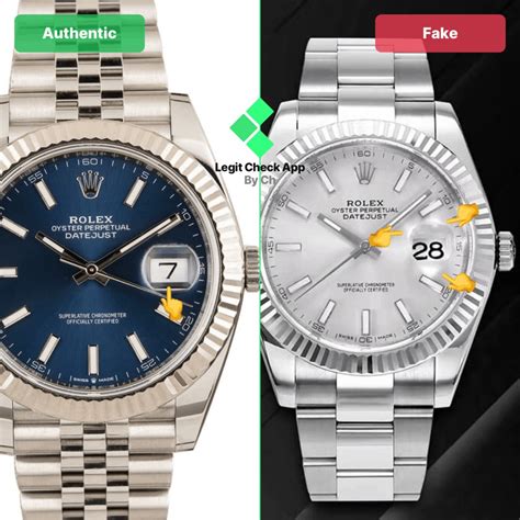 rolex lady datejust fake vs real|is rolex datejust genuine.